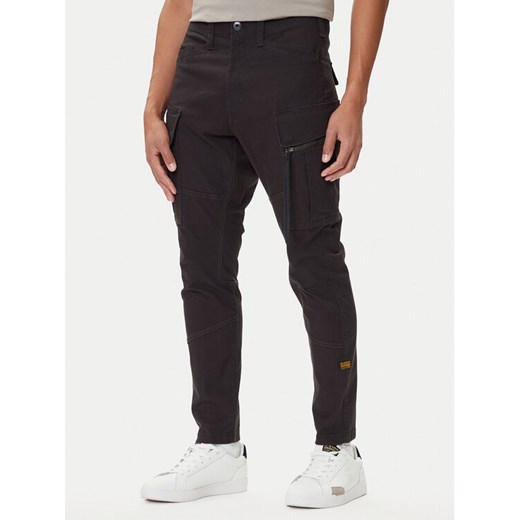 G-Star Raw Spodnie materiałowe Zip Pocket 3D D24307-E172 Czarny Skinny Fit ze sklepu MODIVO w kategorii Spodnie męskie - zdjęcie 185486839