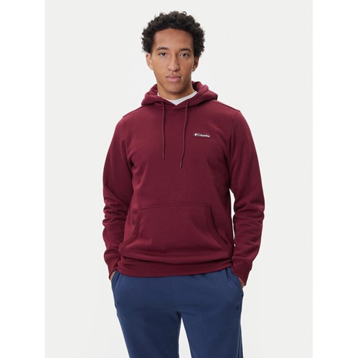 Columbia Bluza 2137182 Czerwony Regular Fit ze sklepu MODIVO w kategorii Bluzy męskie - zdjęcie 185486929