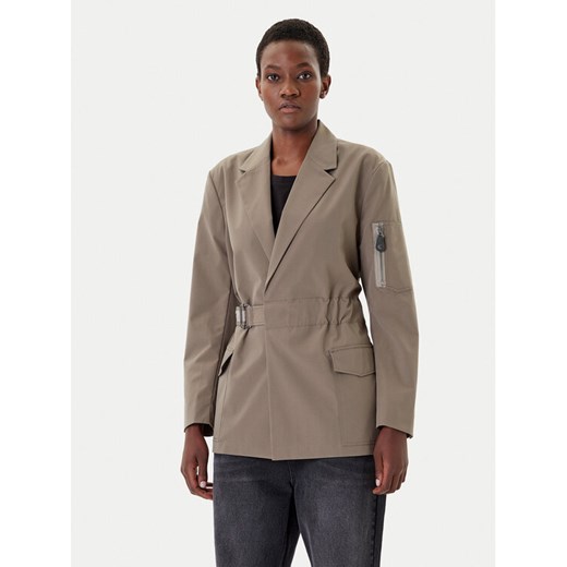 G-Star Raw Marynarka D26946-D909 Zielony Regular Fit ze sklepu MODIVO w kategorii Marynarki damskie - zdjęcie 185486949