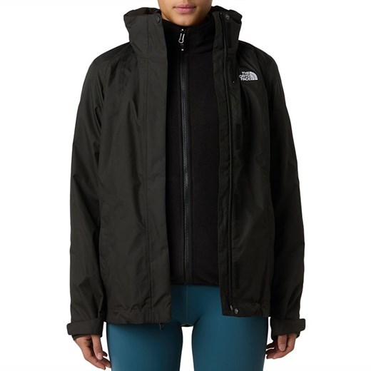 Kurtka damska The North Face Evolve II Triclimate 0A8E02JK31 - czarna ze sklepu streetstyle24.pl w kategorii Kurtki damskie - zdjęcie 185488346