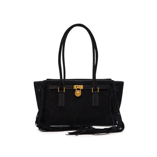 Torebka MICHAEL Michael Kors Hamilton Moderne 30F5ANXT0S Czarny ze sklepu eobuwie.pl w kategorii Torebki damskie - zdjęcie 185488715