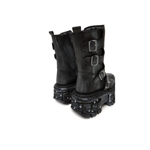 Botki NEW ROCK M-373SC-C1 Szary New Rock 41 eobuwie.pl