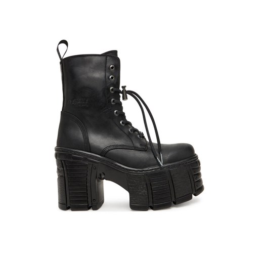 NEW ROCK Botki M-TM001-C2 Czarny ze sklepu MODIVO w kategorii Botki - zdjęcie 185490018