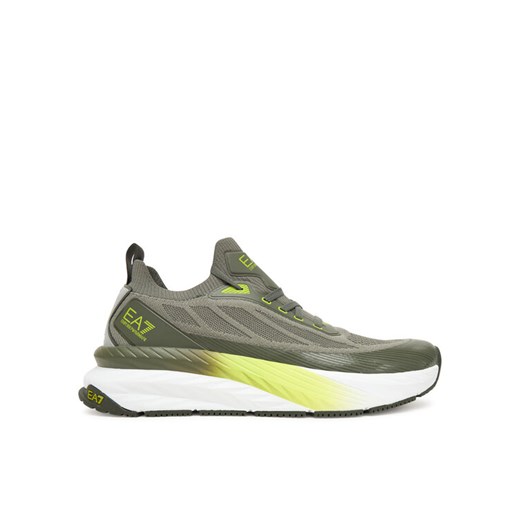 EA7 Emporio Armani Sneakersy 7X000343 AF18639 M7089 Zielony ze sklepu MODIVO w kategorii Buty sportowe męskie - zdjęcie 185490129