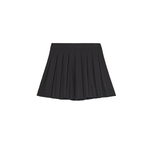 Cropp - Czarna plisowana spódnica mini - czarny ze sklepu Cropp w kategorii Spódnice - zdjęcie 185491516
