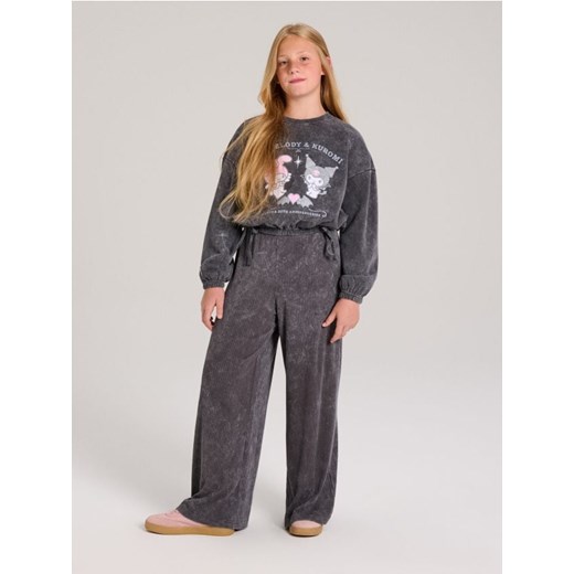 Sinsay - Komplet: bluza i spodnie Hello Kitty - szary ze sklepu Sinsay w kategorii Komplety dziewczęce - zdjęcie 185493877
