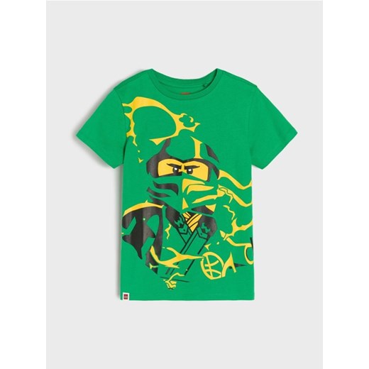 Sinsay - Koszulka Lego Ninjago - zielony ze sklepu Sinsay w kategorii T-shirty chłopięce - zdjęcie 185493906