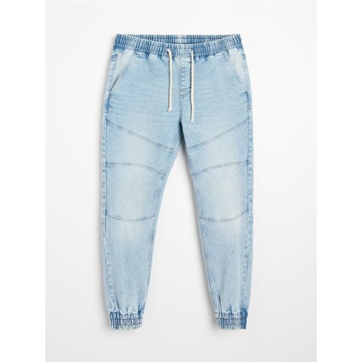Sinsay - Spodnie jogger - niebieski Sinsay 34 Sinsay