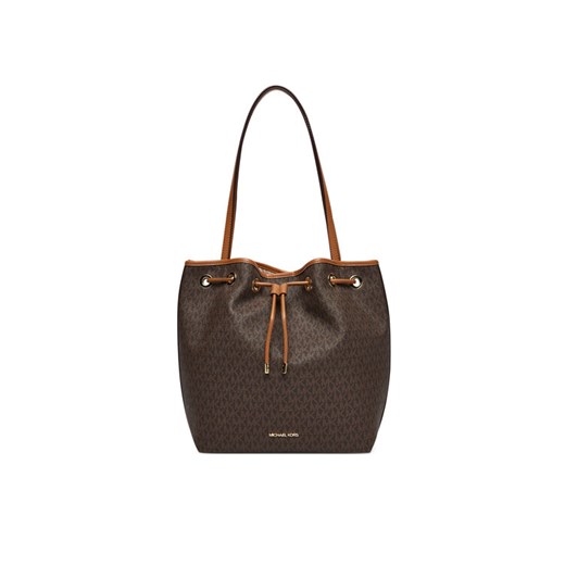 Torebka MICHAEL Michael Kors 30F5GQ7T2B Brązowy ze sklepu eobuwie.pl w kategorii Torebki damskie - zdjęcie 185494259