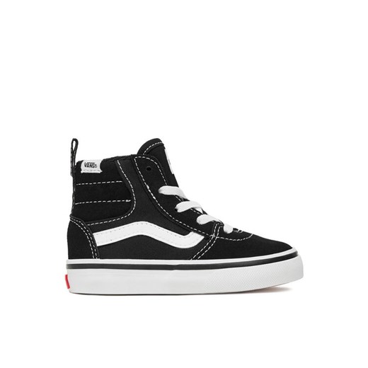 Tenisówki Vans C-ASHWOOD HI DECON SIDE ZIP VN000DBTBA2 Czarny ze sklepu eobuwie.pl w kategorii Trampki dziecięce - zdjęcie 185494287
