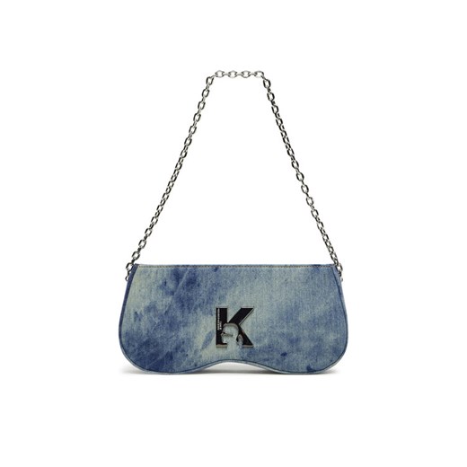 Karl Lagerfeld Jeans Torebka A3W30219 Granatowy ze sklepu MODIVO w kategorii Kopertówki - zdjęcie 185494757