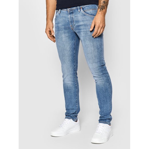 Jack&Jones Jeansy Glenn Fox 12190836 Niebieski Slim Fit ze sklepu MODIVO w kategorii Jeansy męskie - zdjęcie 185494768