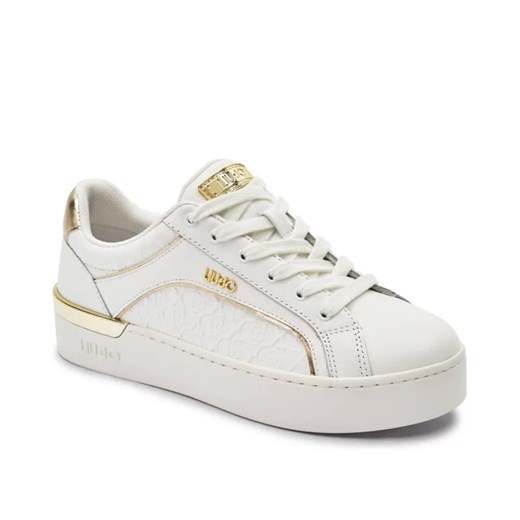 Liu Jo Skórzane sneakersy SILVIA 97 ze sklepu Gomez Fashion Store w kategorii Buty sportowe damskie - zdjęcie 185496957