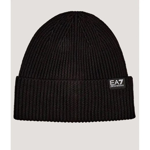 EA7 Czapka | z dodatkiem wełny ze sklepu Gomez Fashion Store w kategorii Czapki zimowe męskie - zdjęcie 185496968