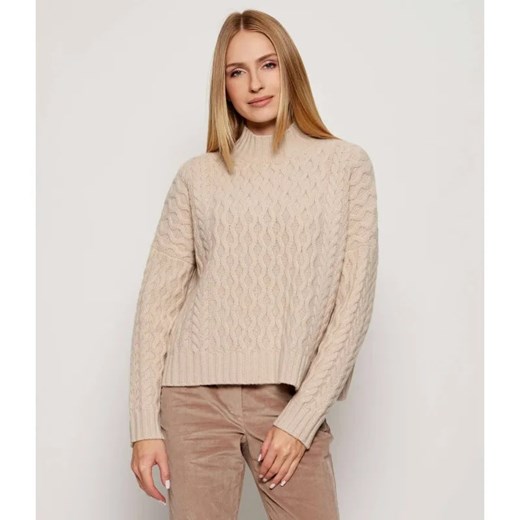 Weekend MaxMara Wełniany półgolf YARD | Loose fit ze sklepu Gomez Fashion Store w kategorii Swetry damskie - zdjęcie 185497007