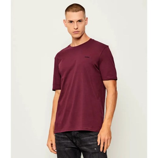HUGO T-shirt Dero222 | Regular Fit ze sklepu Gomez Fashion Store w kategorii T-shirty męskie - zdjęcie 185497028