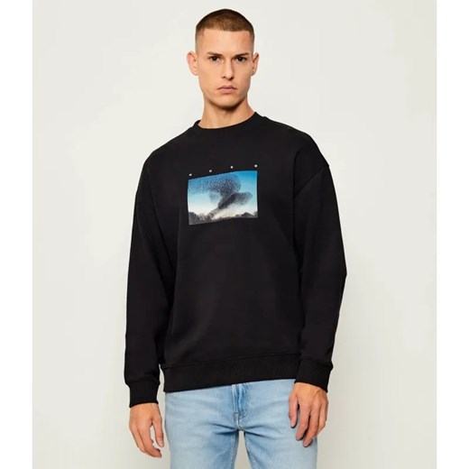 HUGO Bluza Dorizonto | Regular Fit ze sklepu Gomez Fashion Store w kategorii Bluzy męskie - zdjęcie 185497069