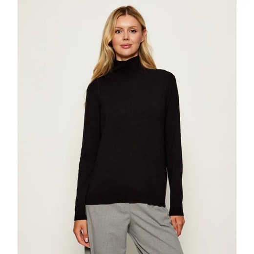 Weekend MaxMara Golf KIKU | Regular Fit | z dodatkiem jedwabiu ze sklepu Gomez Fashion Store w kategorii Swetry damskie - zdjęcie 185497107