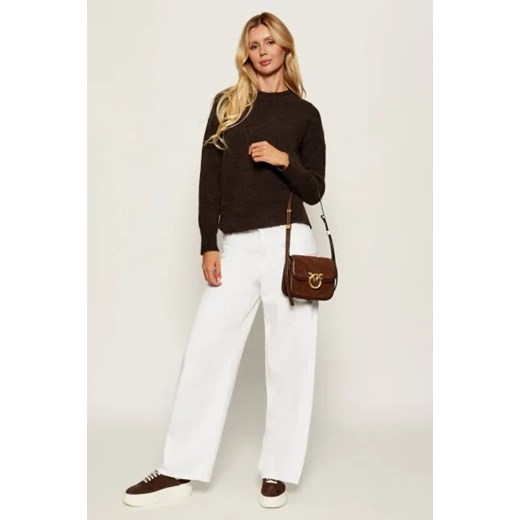 Pinko Skórzana listonoszka LOVE BOX Pinko OS Gomez Fashion Store