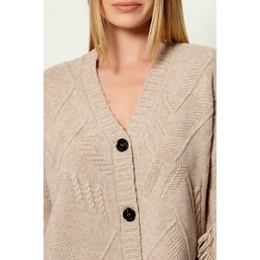 Weekend MaxMara Wełniany kardigan STALLO | Relaxed fit Weekend Maxmara S Gomez Fashion Store