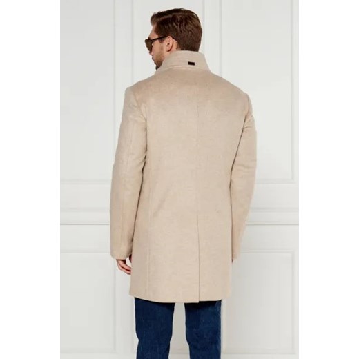 Joop! Wełniany płaszcz 17 JC-21Maron | z dodatkiem kaszmiru Joop! 52 Gomez Fashion Store