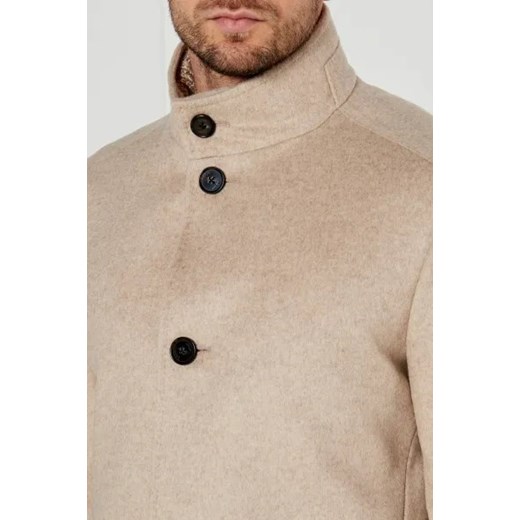 Joop! Wełniany płaszcz 17 JC-21Maron | z dodatkiem kaszmiru Joop! 52 Gomez Fashion Store