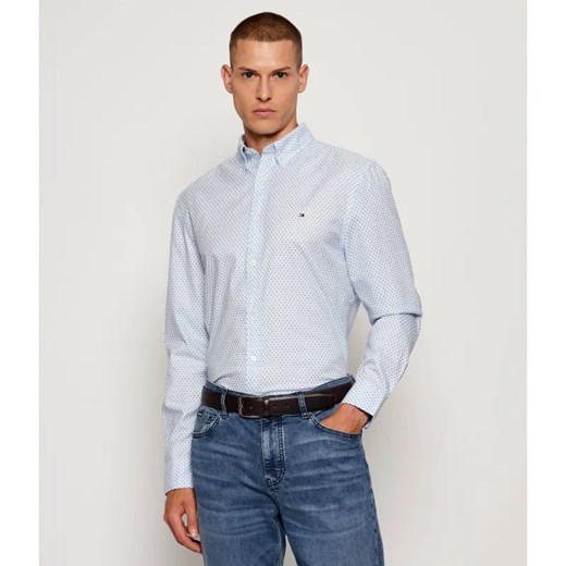 Tommy Hilfiger Koszula FLEX | Slim Fit ze sklepu Gomez Fashion Store w kategorii Koszule męskie - zdjęcie 185498608