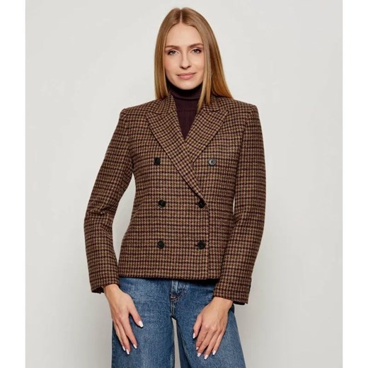 Weekend MaxMara Wełniana marynarka GERUSIA | Regular Fit ze sklepu Gomez Fashion Store w kategorii Marynarki damskie - zdjęcie 185498636