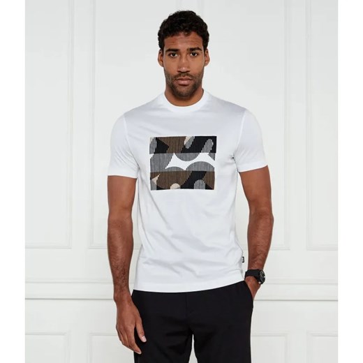 BOSS BLACK T-shirt C-Thompson | Regular Fit | mercerised ze sklepu Gomez Fashion Store w kategorii T-shirty męskie - zdjęcie 185498638