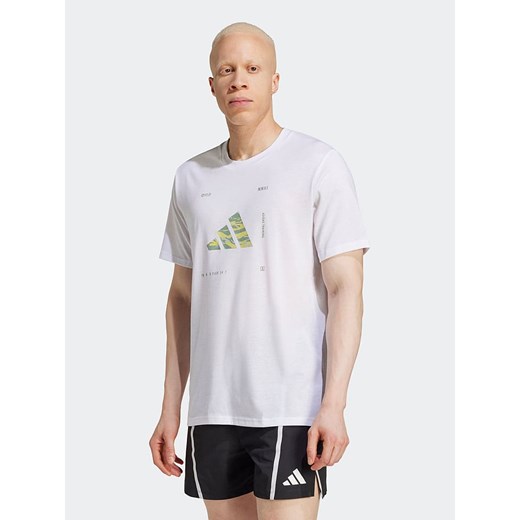adidas Koszulka w kolorze białym ze sklepu Limango Polska w kategorii T-shirty męskie - zdjęcie 185498875