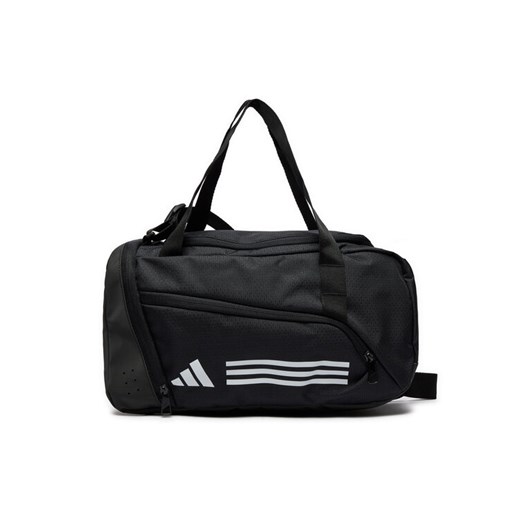 Torba adidas Essentials 3-Stripes Duffel Bag IP9861 Czarny ze sklepu eobuwie.pl w kategorii Torby sportowe - zdjęcie 185499417