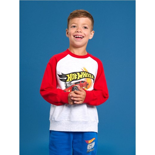 Sinsay - Bluza crewneck Hot Wheels - wielobarwny ze sklepu Sinsay w kategorii Bluzy chłopięce - zdjęcie 185500916