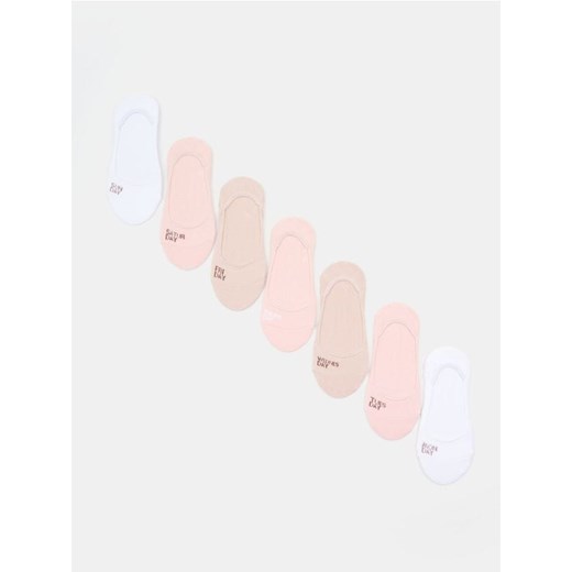 Sinsay - Skarpetki stopki 7 pack - wielobarwny ze sklepu Sinsay w kategorii Skarpetki damskie - zdjęcie 185500958