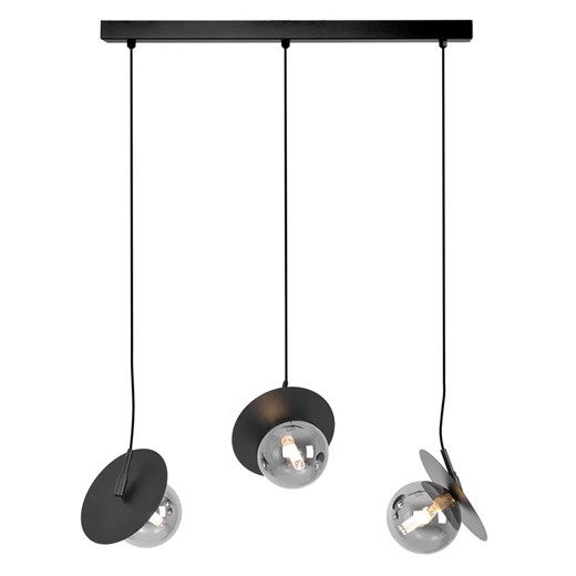 Wisząca trzypunktowa lampa czarna B2-K47 ze sklepu Edinos.pl w kategorii Lampy wiszące - zdjęcie 185501127
