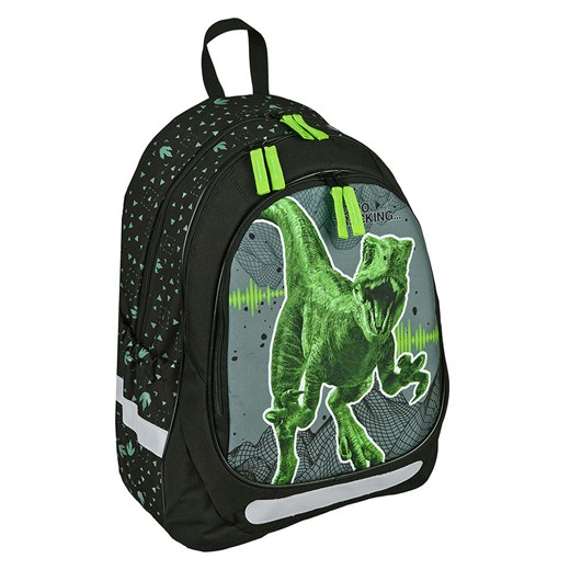 Undercover Tornister &quot;Jurassic World&quot; w kolorze czarno-zielonym - 31 x 43 x 19 cm ze sklepu Limango Polska w kategorii Plecaki dla dzieci - zdjęcie 185502729