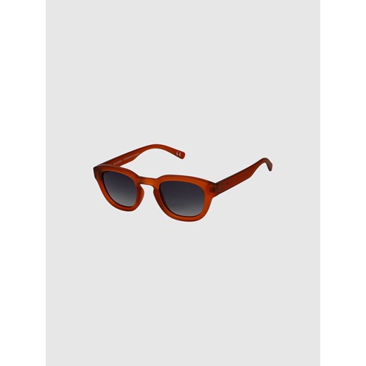 Okulary przeciwsłoneczne z polaryzacją 4F 4FWMM00ASUNU073 - brązowe ze sklepu Sportstylestory.com w kategorii Okulary przeciwsłoneczne damskie - zdjęcie 185504607