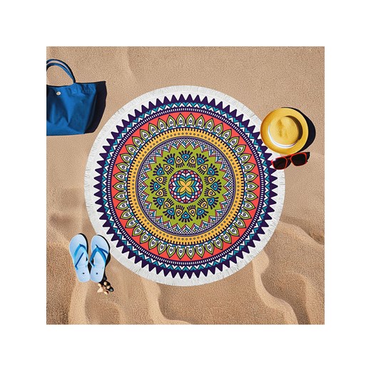 Colourful Cotton Ręcznik plażowy ze wzorem ze sklepu Limango Polska w kategorii Ręczniki - zdjęcie 185504909