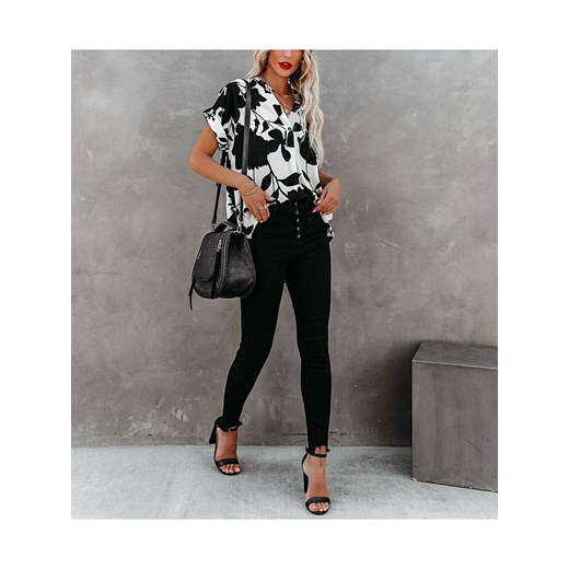 LA Angels Bluzka w kolorze czarno-białym La Angels L promocyjna cena Limango Polska