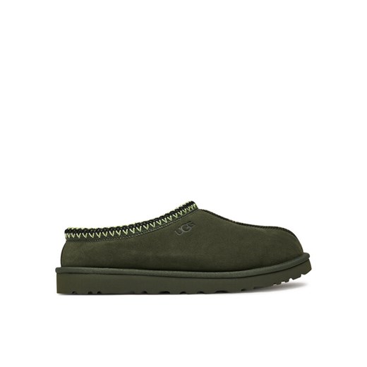 Kapcie Ugg M Tasman 5950 Zielony ze sklepu eobuwie.pl w kategorii Kapcie męskie - zdjęcie 185505185