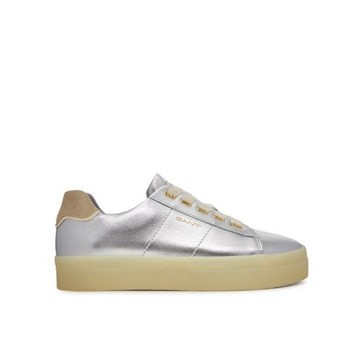 Sneakersy Gant 30531970 Srebrny ze sklepu eobuwie.pl w kategorii Buty sportowe damskie - zdjęcie 185505195