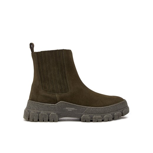 Sztyblety Weekend Max Mara Genepi 24257960556 Khaki ze sklepu eobuwie.pl w kategorii Botki - zdjęcie 185505199