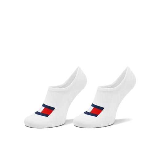 Skarpety stopki unisex Tommy Hilfiger 701228224 Biały ze sklepu eobuwie.pl w kategorii Skarpetki damskie - zdjęcie 185505268