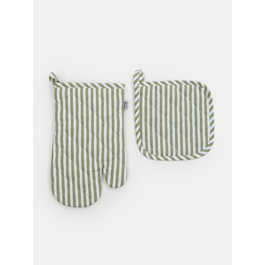 Sinsay - Rękawica kuchenna 2 pack - biały Sinsay One Size Sinsay