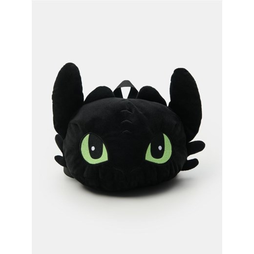Sinsay - Plecak z elementami 3D How to train Your Dragon - czarny ze sklepu Sinsay w kategorii Plecaki dla dzieci - zdjęcie 185506615