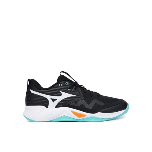 Buty halowe Mizuno Wave Momentum Pro V1GA2540 Czarny ze sklepu eobuwie.pl w kategorii Buty sportowe męskie - zdjęcie 185507065