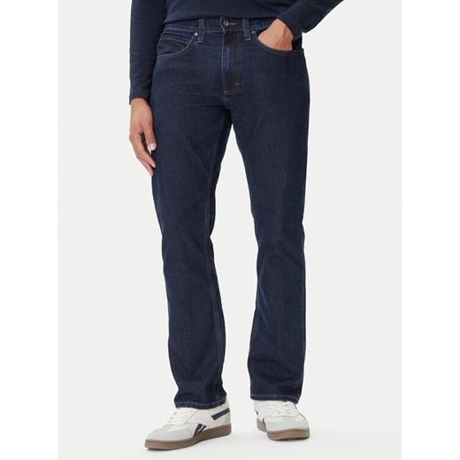 Mustang Jeansy Tramper 1016838 Granatowy Straight Fit ze sklepu MODIVO w kategorii Jeansy męskie - zdjęcie 185507506