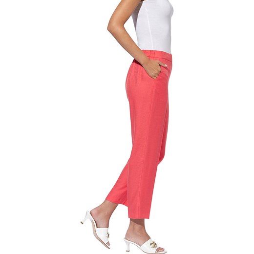 Heine Spodnie w kolorze czerwonym Heine 42 okazja Limango Polska