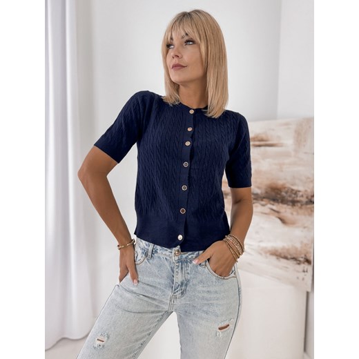 sweter jasmira granatowy l/xl ze sklepu UBRA w kategorii Swetry damskie - zdjęcie 185508657