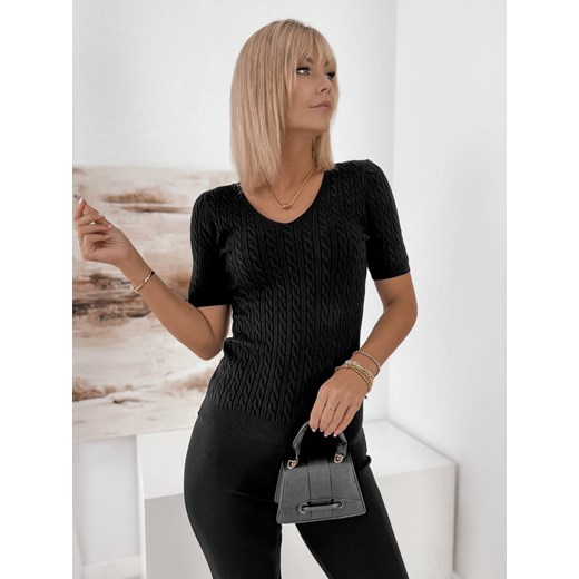 sweter vaasa czarny l/xl ze sklepu UBRA w kategorii Swetry damskie - zdjęcie 185508718