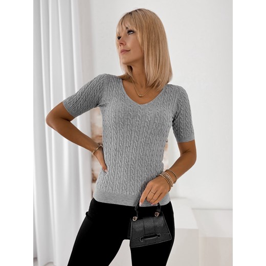 sweter vaasa szary l/xl ze sklepu UBRA w kategorii Swetry damskie - zdjęcie 185508729
